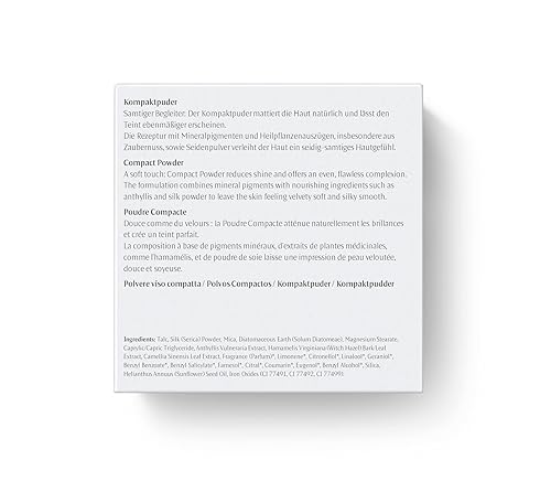 Miniatura 2 de Dr. Hauschka Polvo compacto 00, translúcido, natural, mineral, fijado y matificado, retoque, acabado sedoso, para todos los tonos de piel, 0.28 oz