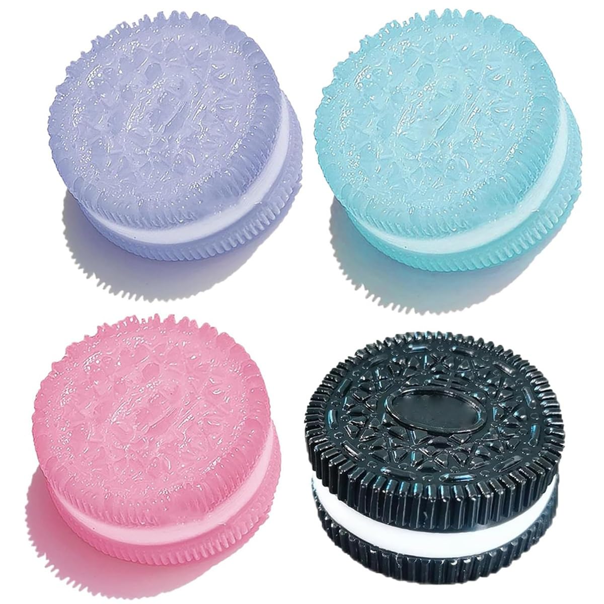 Amazon | ピンククッキースクイーズ、タバスクイーズストレス解消  