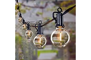Illuminate Your Outdoors with 60 Feet of G40 Globe Patio Lights