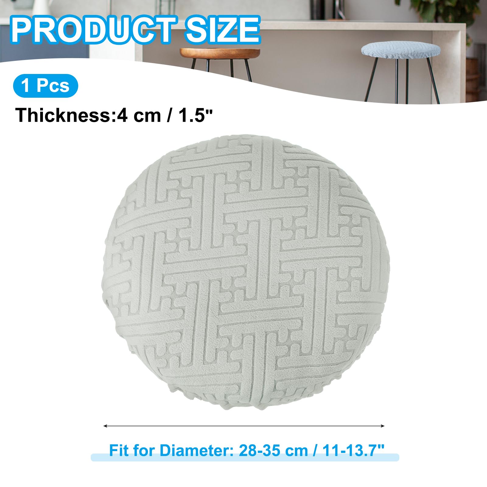 PATIKIL Stool Covers Round - Image 2