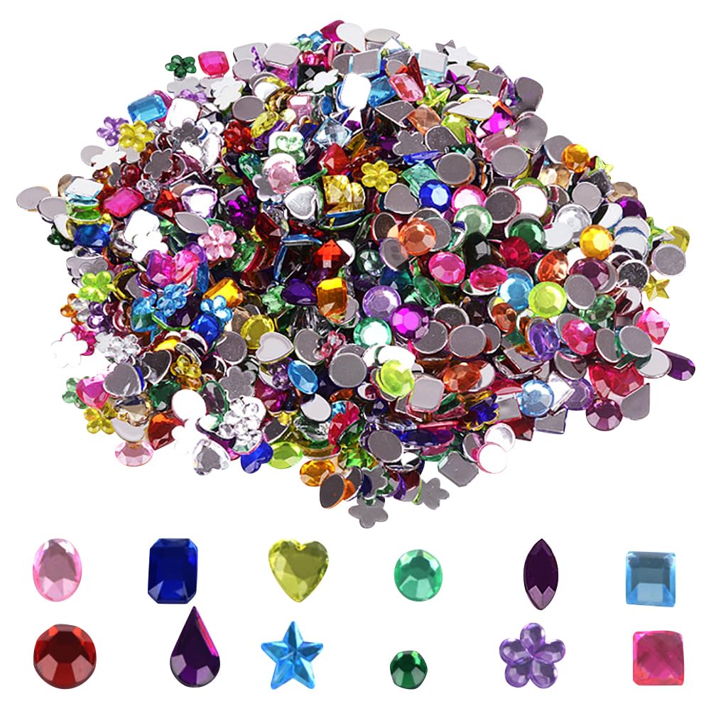 Joyas de tesoro pirata y piedras preciosas de 1200 piezas para fiestas infantiles y disfraces