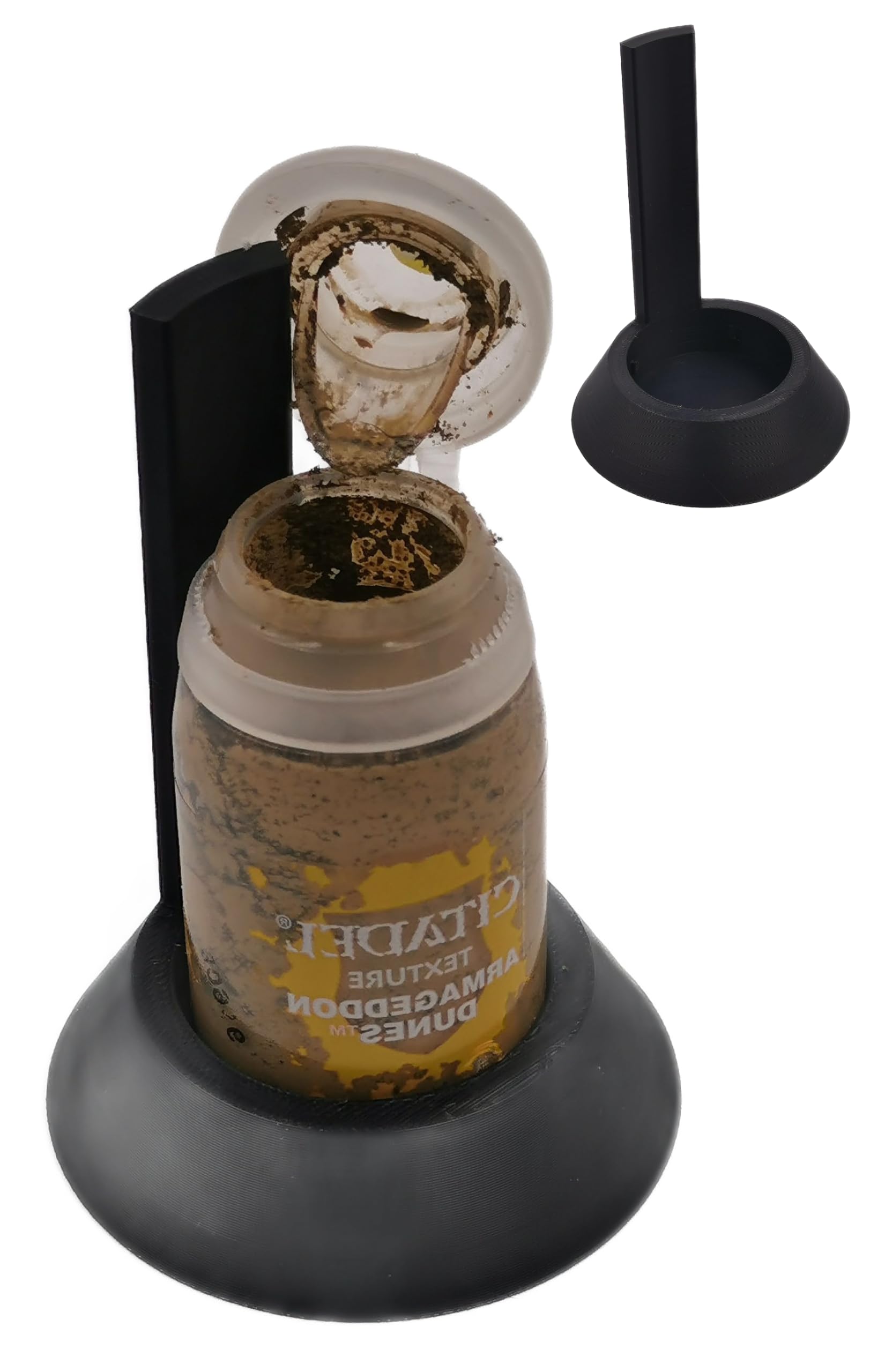 HobbyHold Paint Holder for Citadel Paint with Lid Blocking - Sturdy Paint Holder - Warhammer & Miniature Painting - Paint Rack Citadel Paint Stand - Model Paint Rack Organiser
