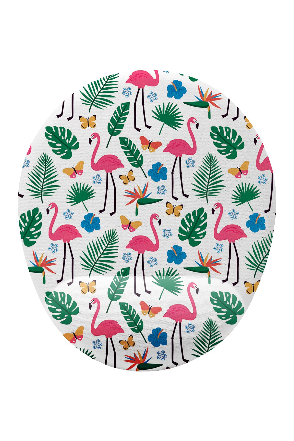 iyi fikirler Flamingo Desenli Bilek Destekli Mouse Pad