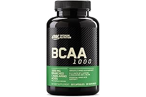 Premium Branch Chain Amino Acids Capsules: Fuel Your Fitness with Optimum Nutrition