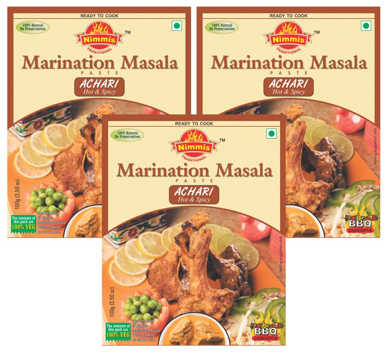 See full amazon price history chart for Nimmis Marination Grill Masala (Achari, Achari, Achari) Combo of 3 Nimmis Marination Grill Masala (Achari, Achari, Achari) Combo of 3 (B07NDG57HM) Amazon Price History, Amazon Price Tracker