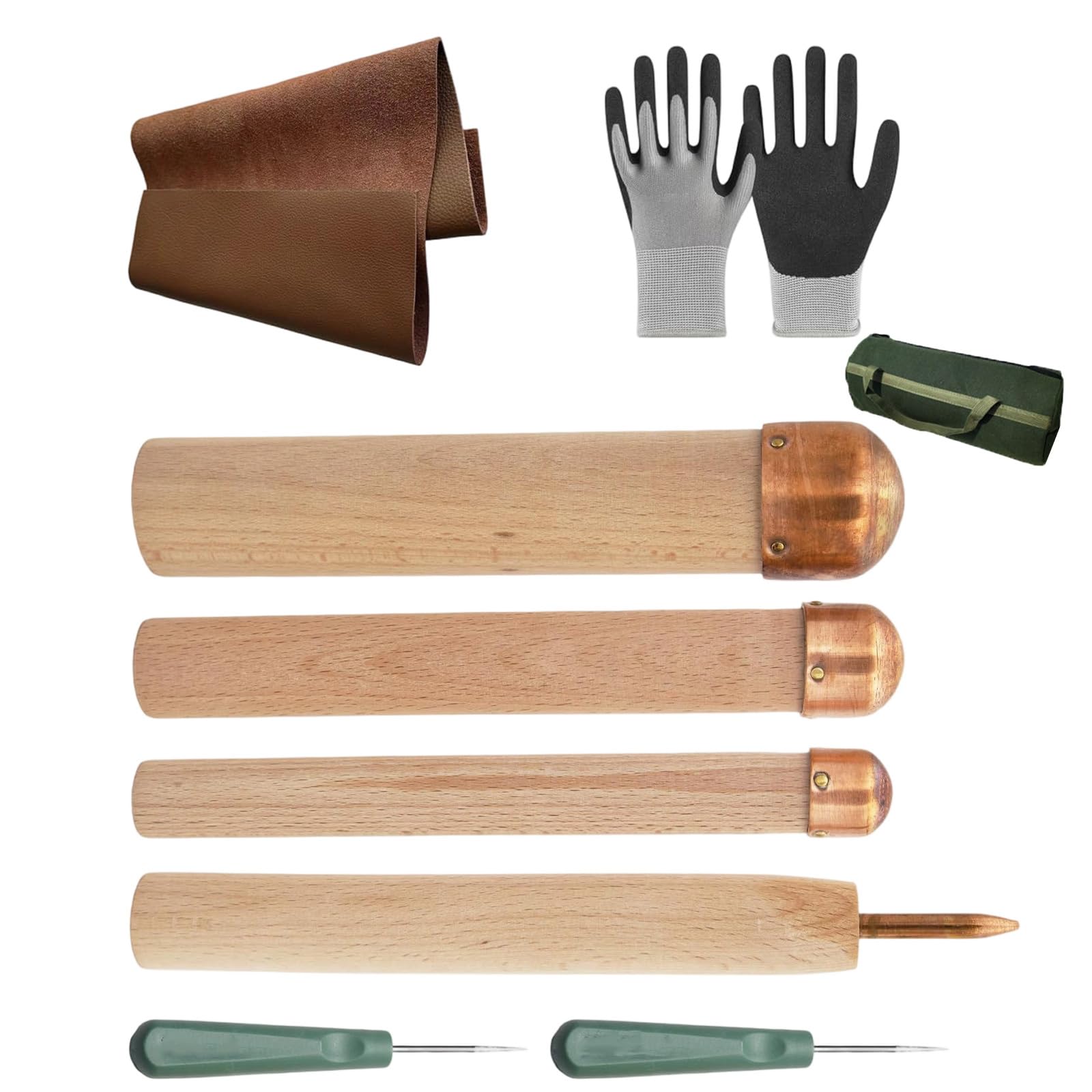 Buxuaaaa Of 9 Multifunctional Making Set with Flints and Sturdy Components for Outdoor Activity Making Set