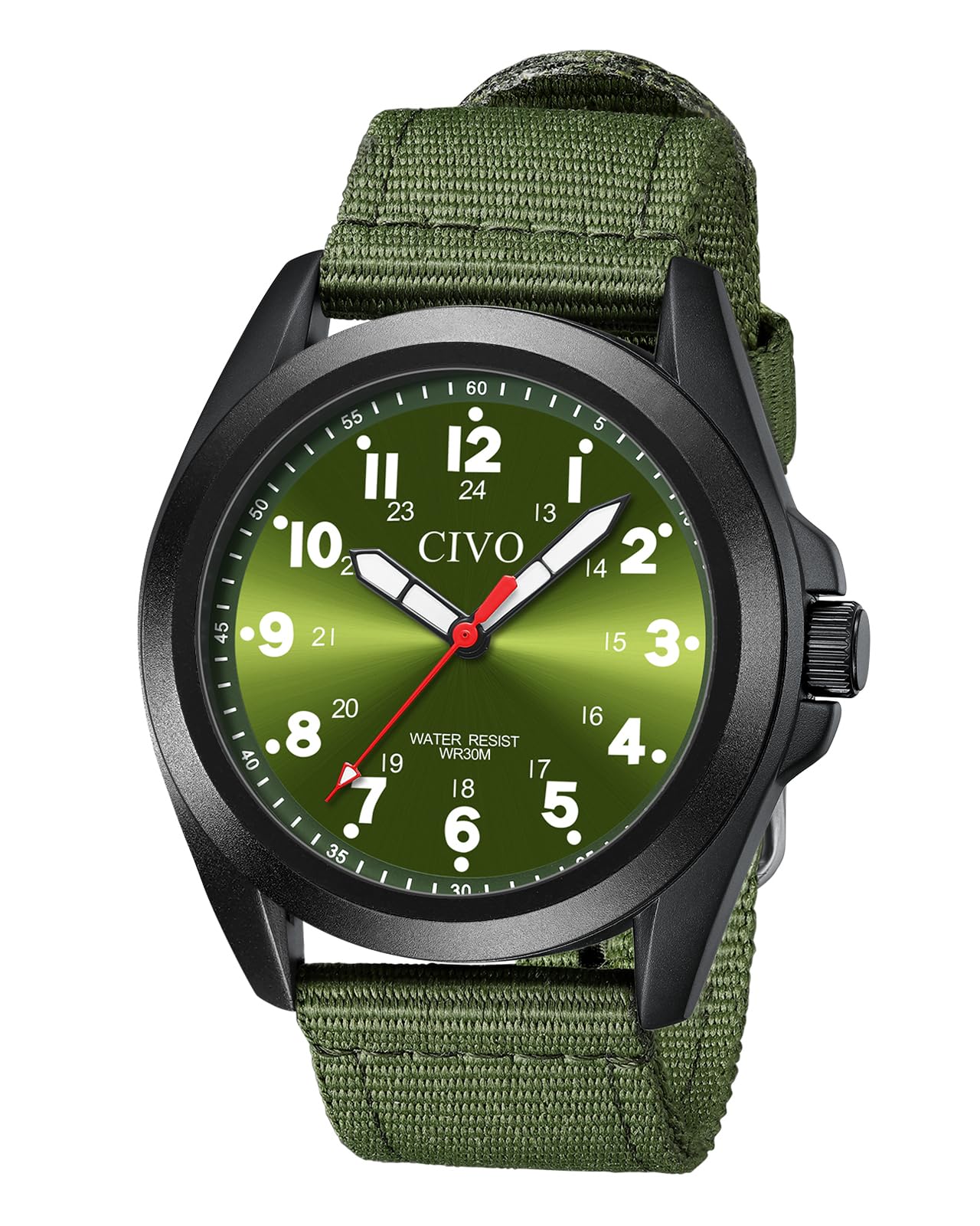 CIVO Orologio Uomo Cronografo Impermeabile: Analogico Quarzo Orologi da Polso Uomo Sportivo Design Elegante
