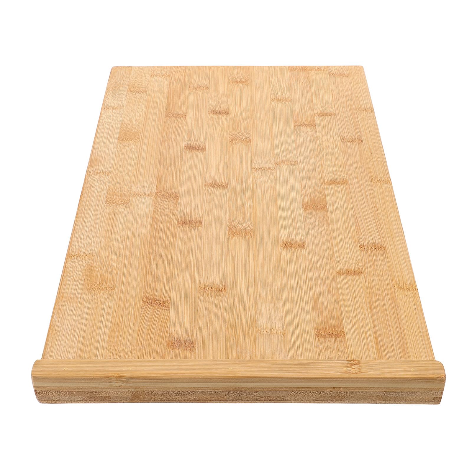 Planche à Découper Cuisine en Bois, Grand Format, Couvercle