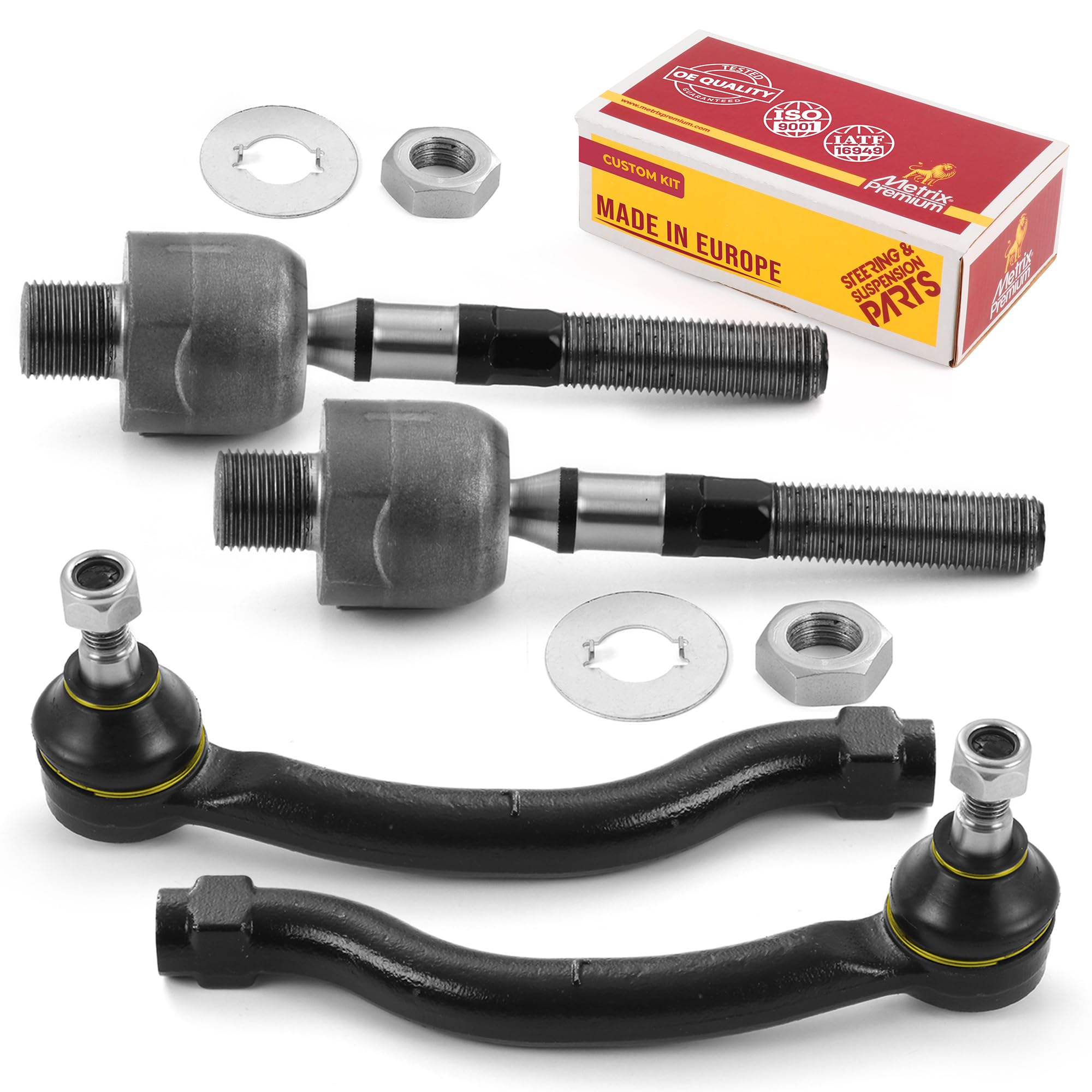 Metrix Premium Chassis Parts Inner & Outer Tie Rod End Kit for Acura TL