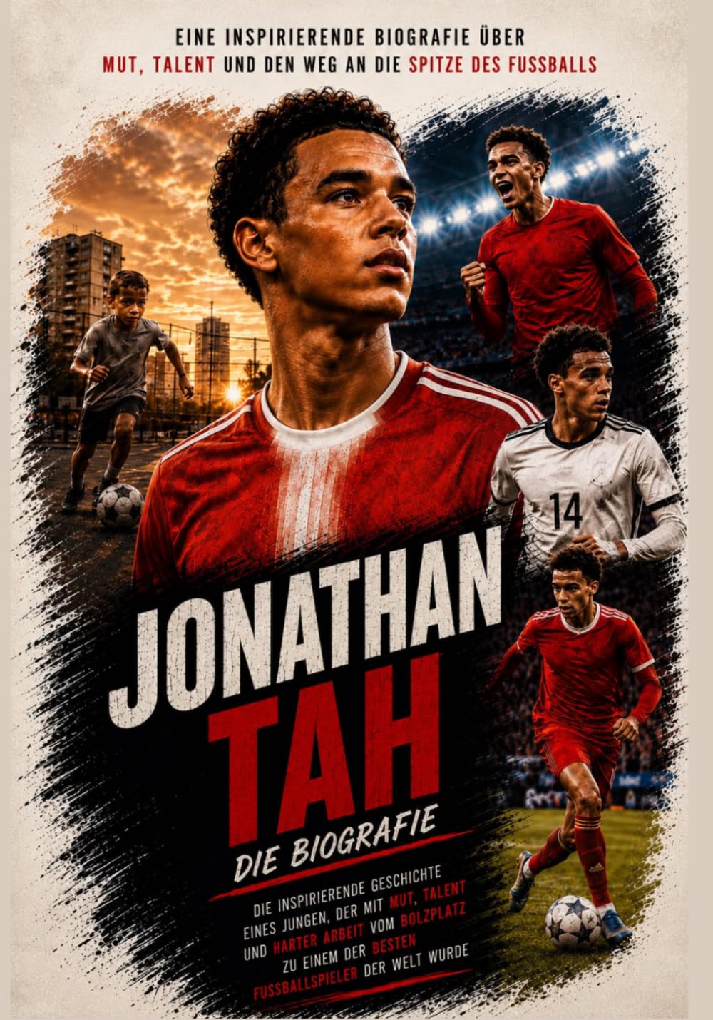 Jonathan Tah (Kinderbuch Biografie): Fußball Fanbuch (Die Geschichten großer Fußballhelden - Kinderbücher Biografien von Fußballern)