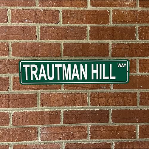Vista 541 de Ohio Mountains Pick Your Mountain Compatible/repuesto para Ballards Hill United States Mountain Aluminio Metal Tin Street Sign Style decoración