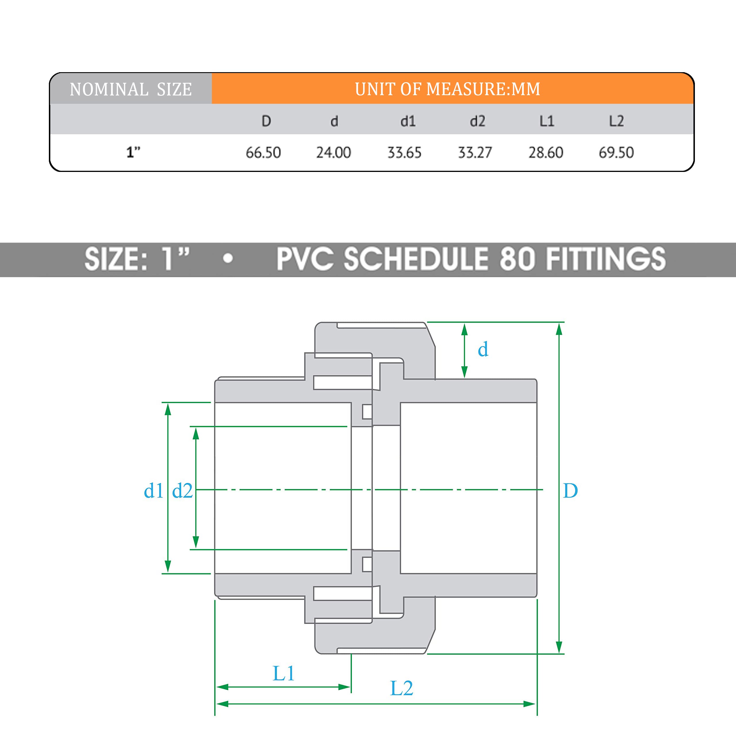 PVC Winkel 45° verstärkt Muffe x Innengewinde PVC Winkel 45° verstärkt Muffe x Innengewinde