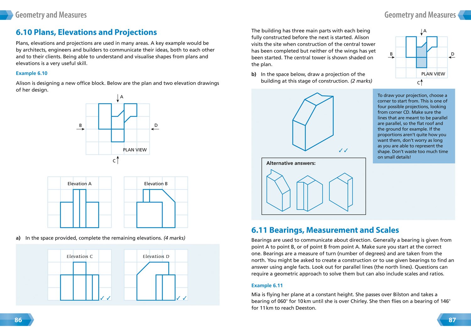AQA GCSE 9-1 Maths Higher Grade Booster (Grades 5-9): Ideal for home learning, 2021 assessments and 2022 exams (Collins GCSE Grade 9-1 Revision)