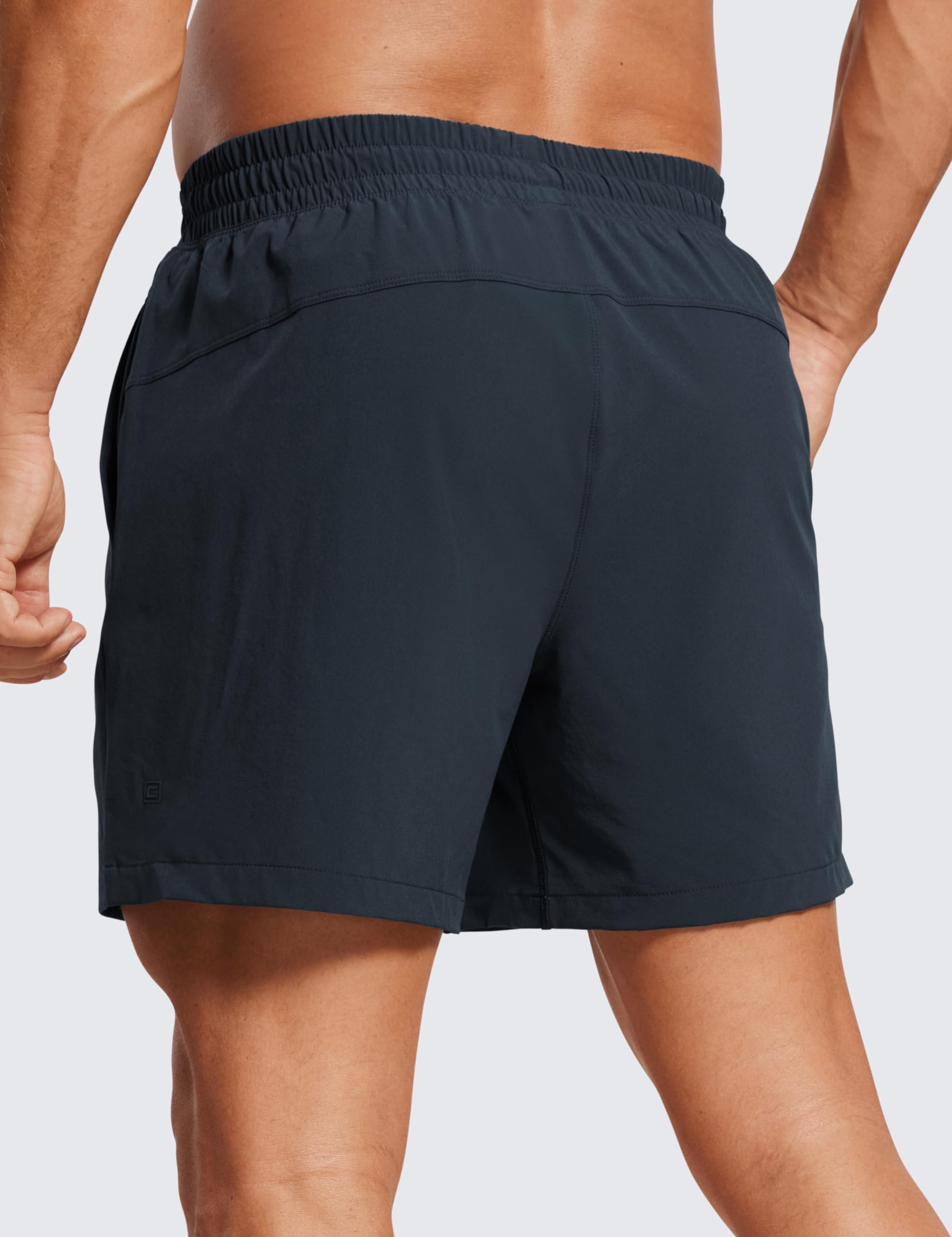 CRZ YOGA Feathery-fit Running Shorts 7 Inches, Ns001c - Szorty do biegania o kroju piórowym, 18 cm, Ns001c Mężczyźni