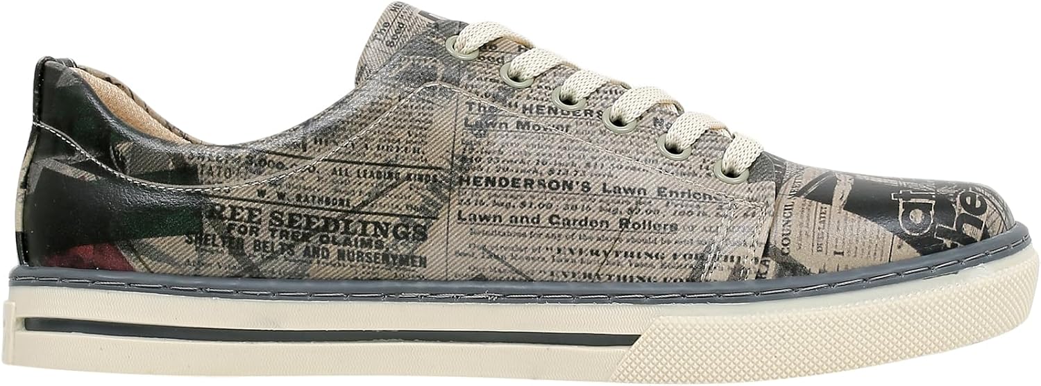 DOGO Vegan Leather Sneakers for Women - Handmade and Unique Fashion Sneakers for Women