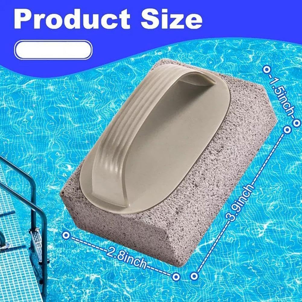 Pierre Ponce De Nettoyage Avec Poignée - Haute Densité, Robuste, Grain Fin