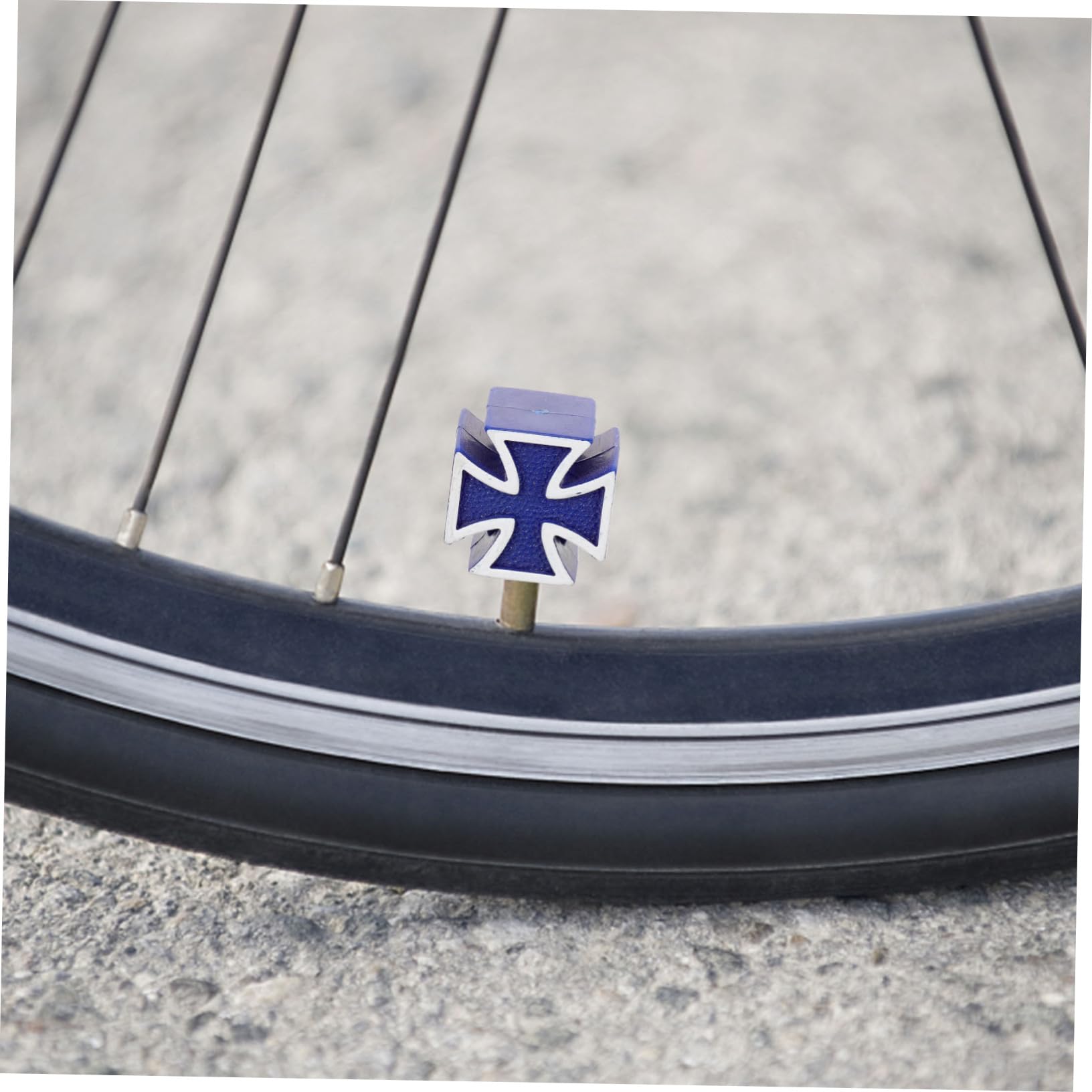 Thickened Rotating Cosmetics Storage Box (Transparent Green) Car Tire Cross Shaped Air Caps Tire Valves Caps Replacement Cross Shaped Valves Caps Small Tire Valves Caps