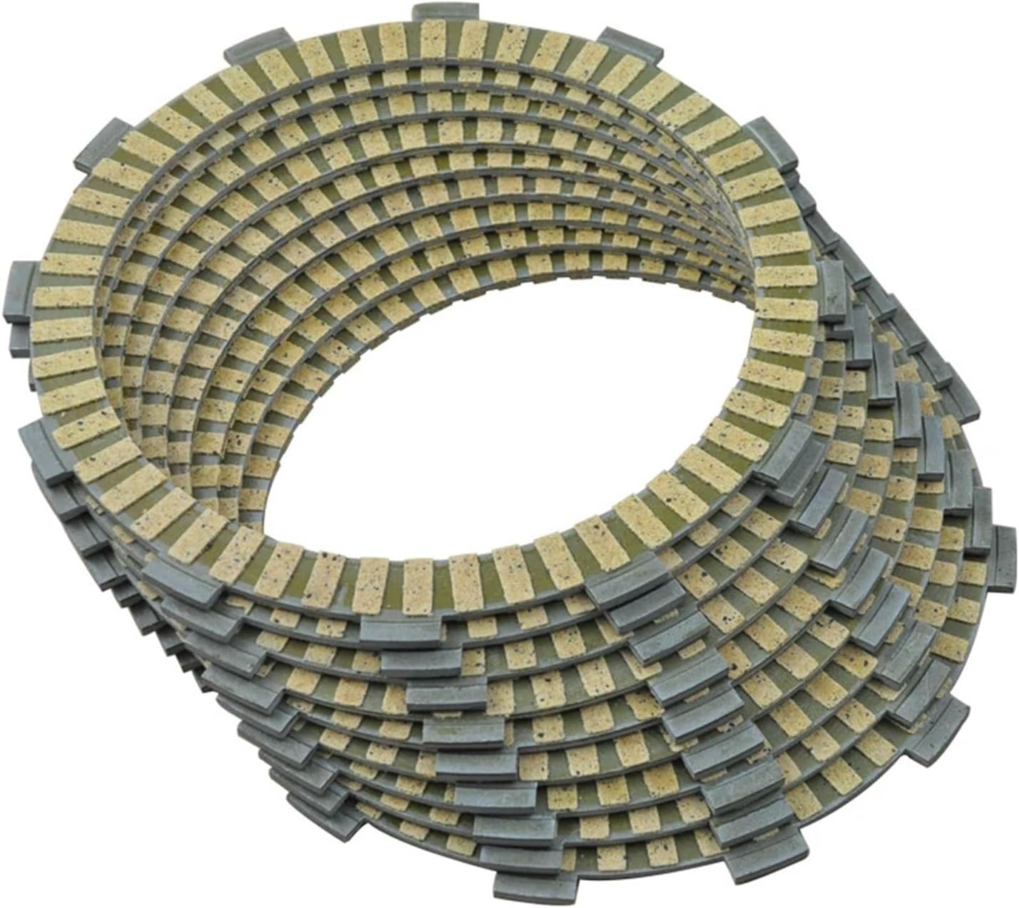 9 Pcs Motorcycle Fibrous Clutch Discs Plates For ZX1100 90-01 ZX1200 02-05 G1100