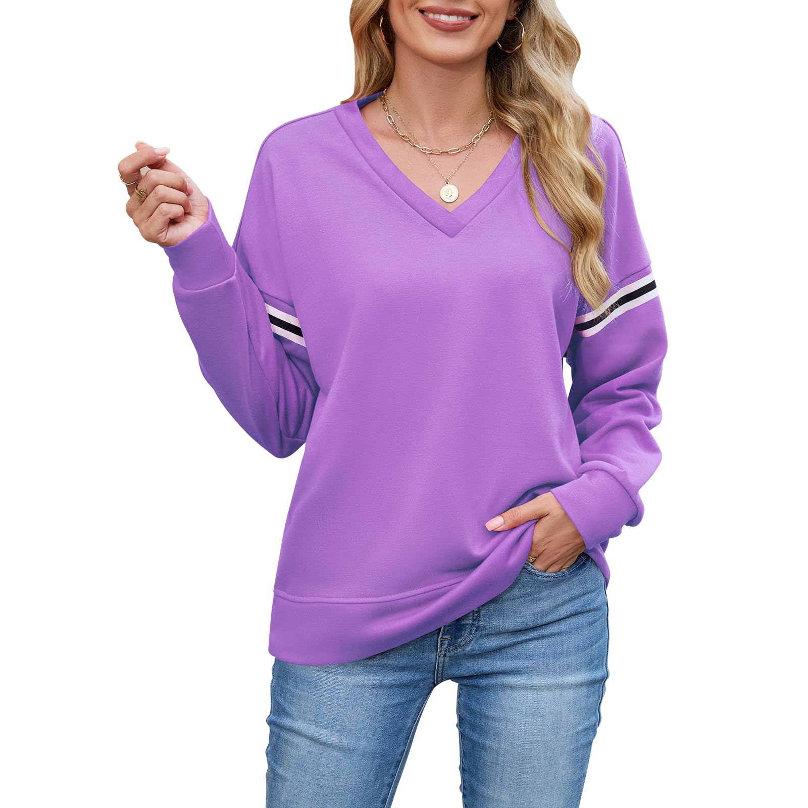 Quatrefox Pullover Damen Winter Pulli Dick Warm Thermo Winte
