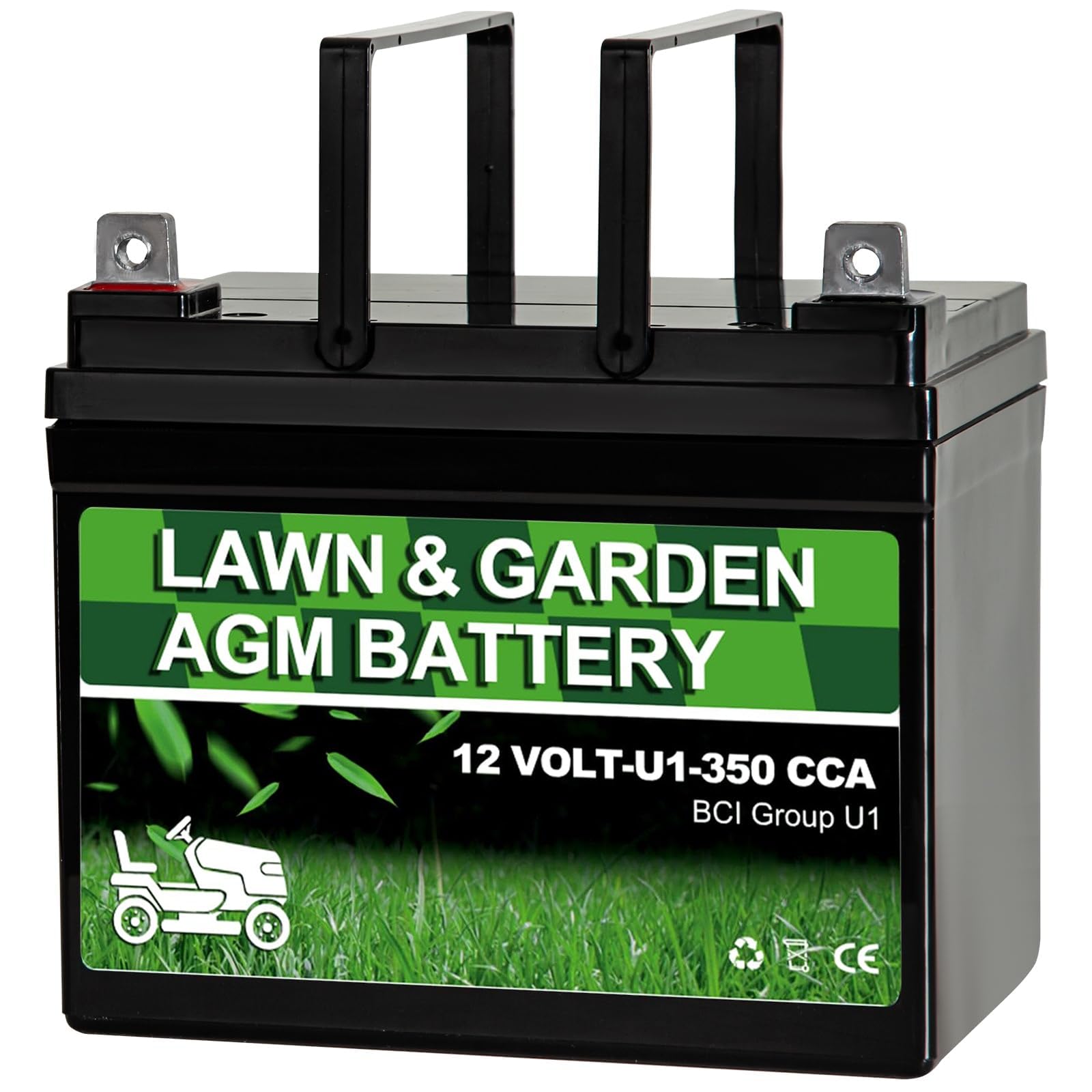Lawn Mower AGM Battery Group U1 12V 33ah 350CCA Rechargeable SLA Starting Garden Batteries