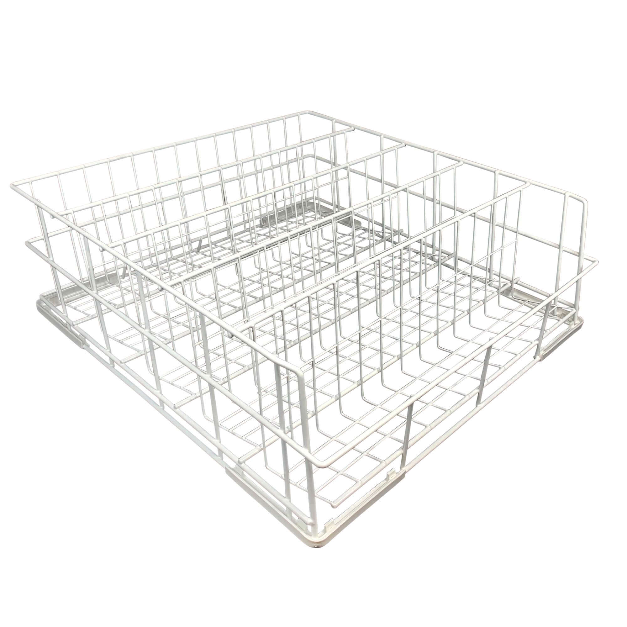 Morleos Spülkorb Drahtgitterkorb 500x500 mm - 5 Reihen Gastronomie Professional Gläserspülkorb vers. Größen und Reihenanzahl