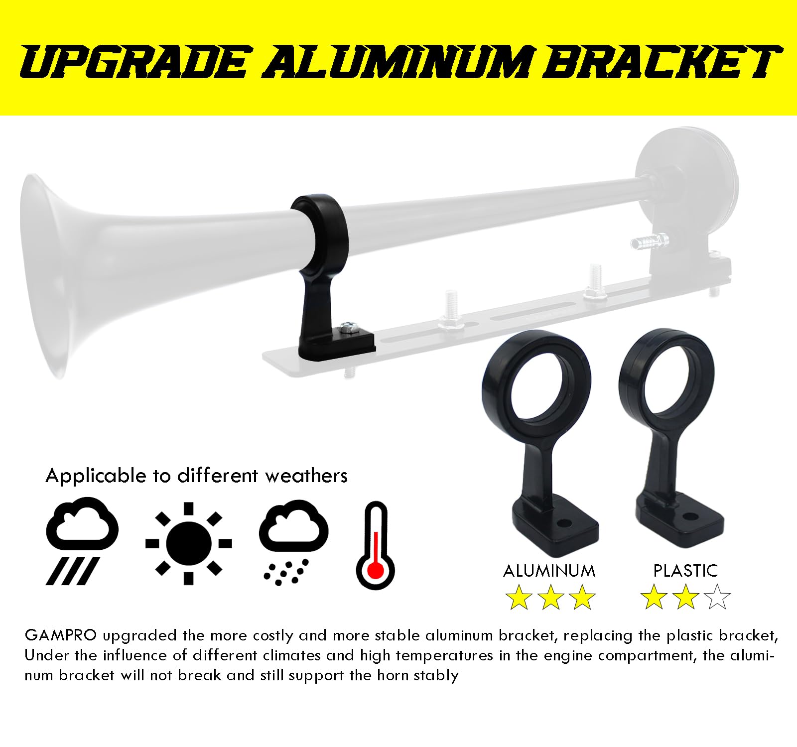 Clacson Ad Aria 24V 150dB - Per Camion, Barche E Veicoli, Super Forte E Facile Da Installare - Foto 11
