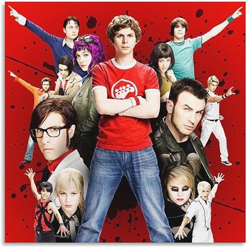 Scott - Póster de película de peregrino contra el mundo, póster vintage (4) pósteres de pintura de pared, lienzo, obras de arte, decoración de