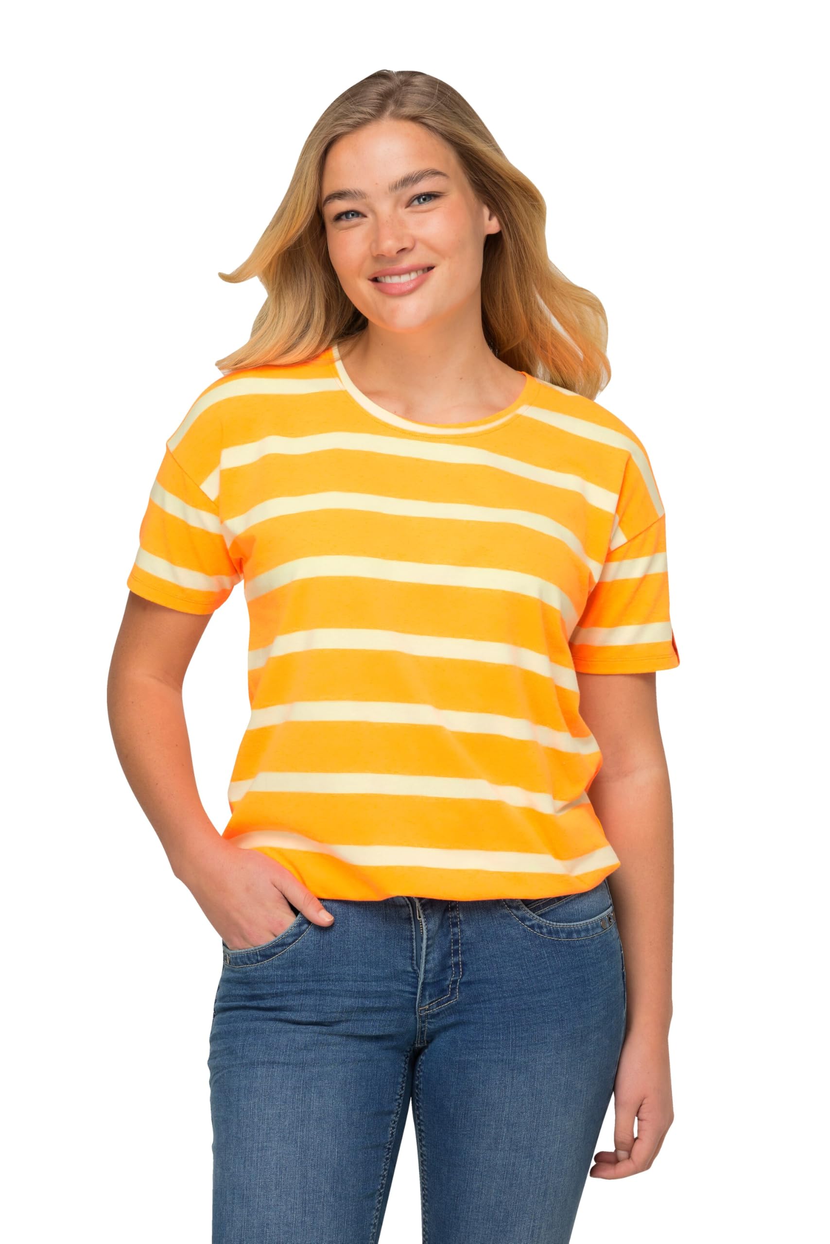 Laurasøn T-Shirt, Oversized, Ringel, Rundhals, Oeko-TEX 828527