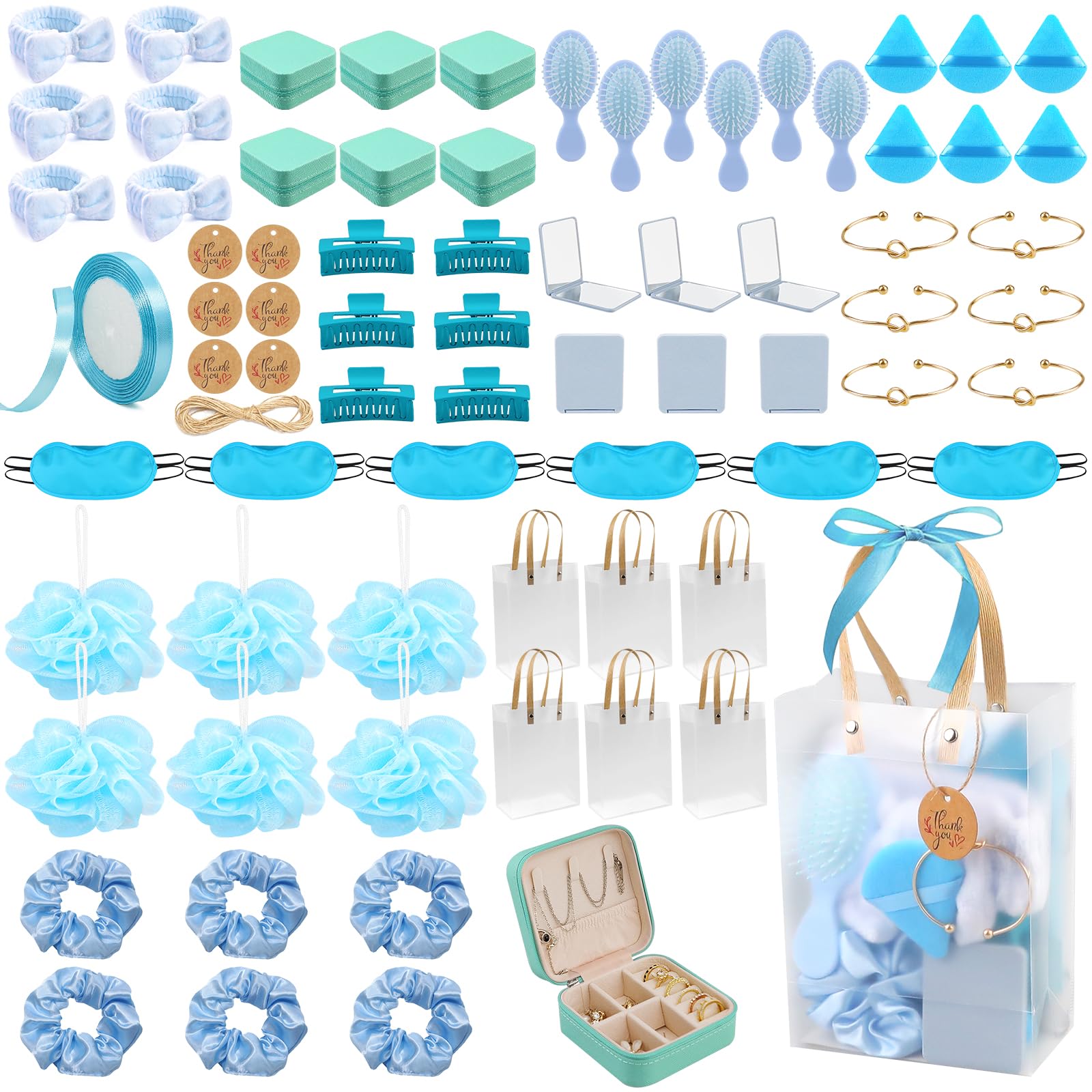 5440 6 Sets Baby Shower Prizes for Winners Gifts Headband Hair Brush Amazon.com : CraftyDream 6 Sets Baby Shower Prizes for Game  main image 3