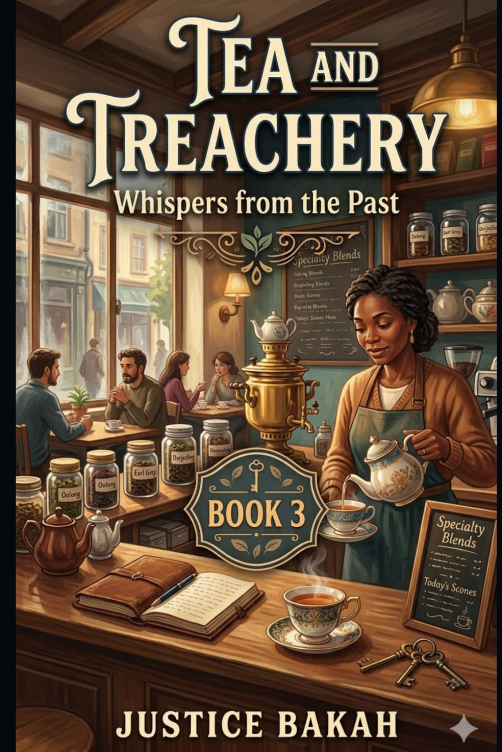 Tea and Treachery: Whispers from the Past (Hearth & Whimsy Mysteries)