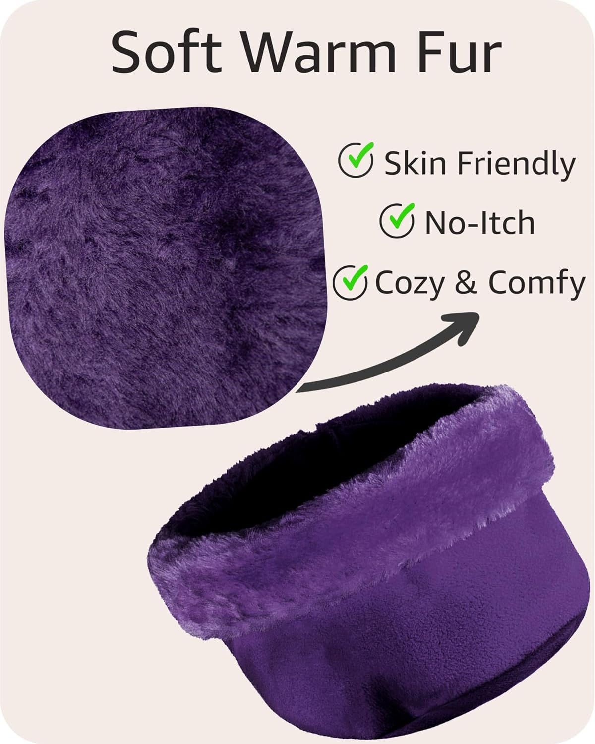 boxed-gifts Women's Warm Fleece Winter - Women's Hat and Glove Set + Hats Gloves Scarves for Women - Image 2