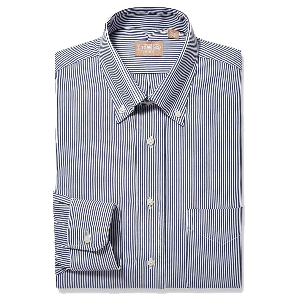 Gitman Button Down Bengal Stripe Dress Shirt