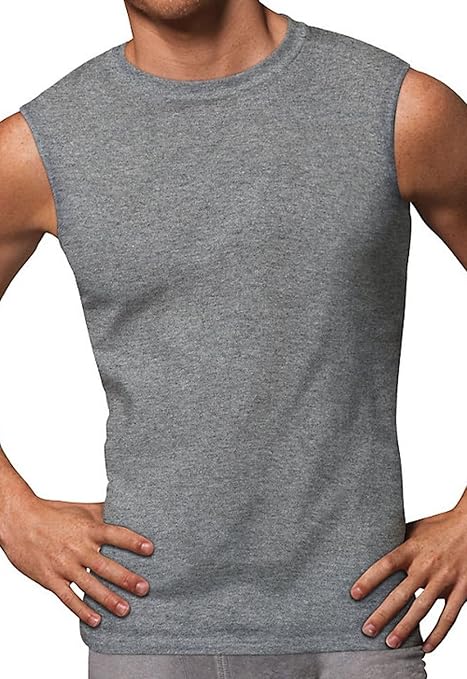 Hanes Men's Sport Cool DRI® Sleeveless T-Shirt 4-Pack at Amazon Men’s ...