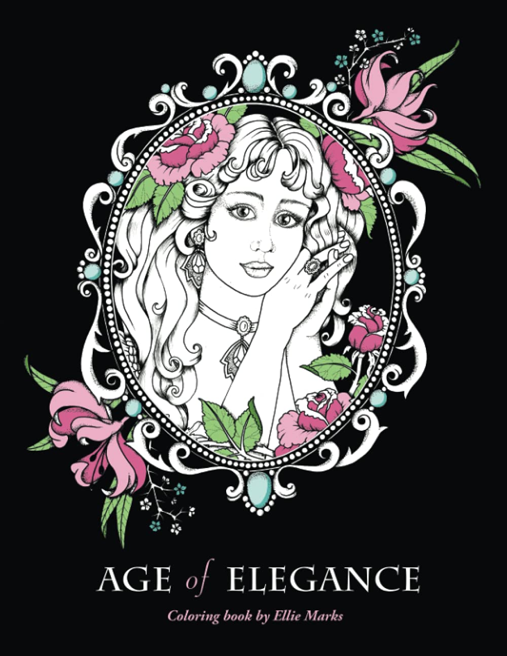 Age of Elegance: Coloring Book by Ellie Marks