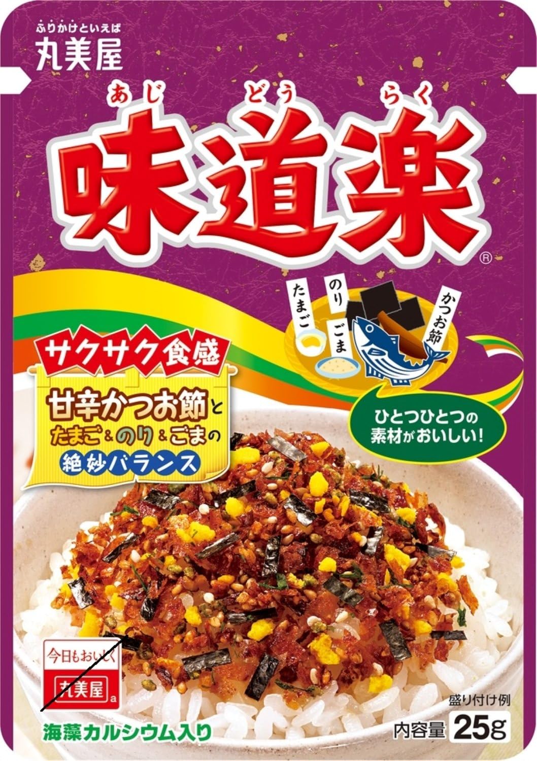 丸美屋 味道楽(ふりかけ) 25g