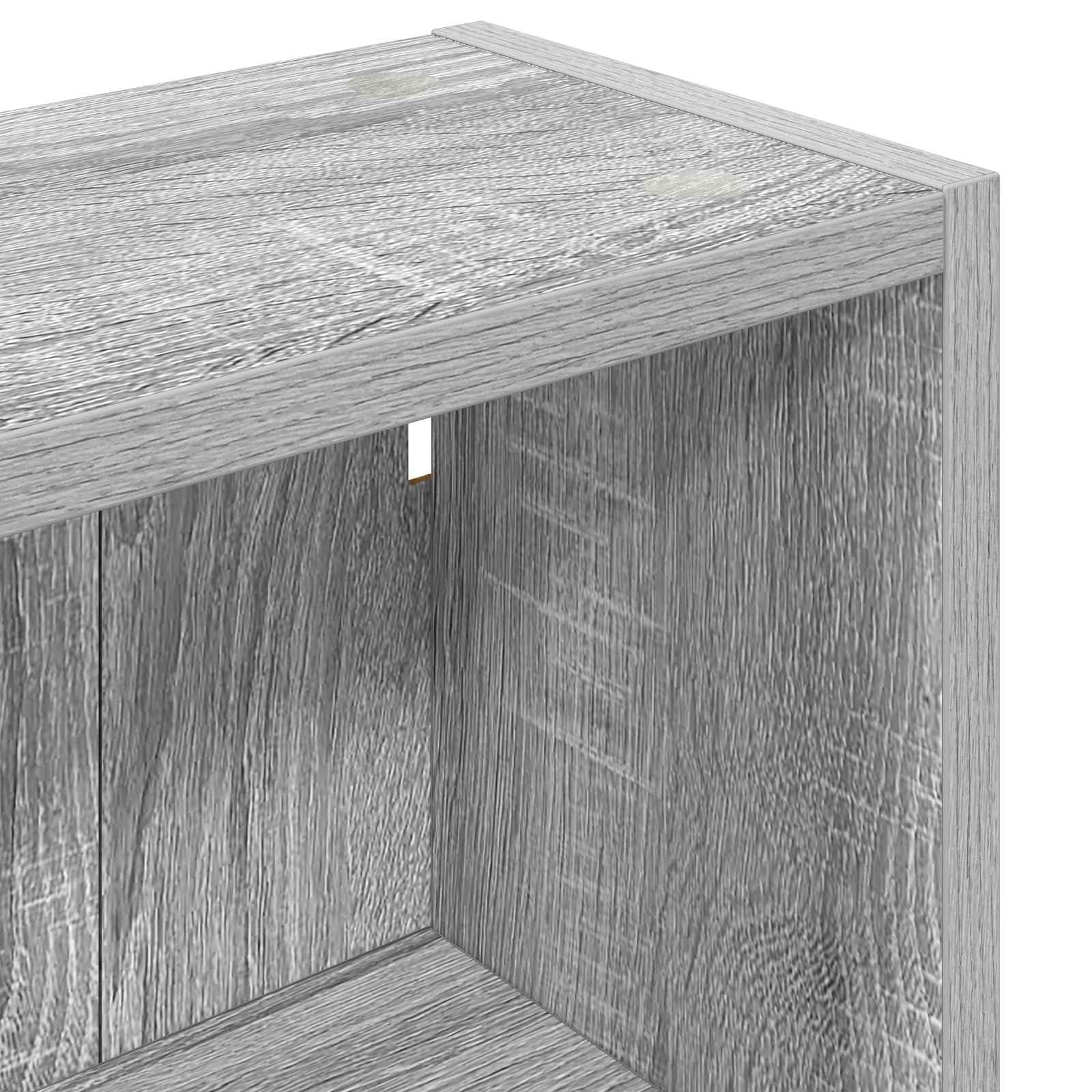 vidaXL Armario de Pared para baño Gris Sonoma 40 x 16 x 62,5 cm, Armario de baño Moderno, Estante Rectangular, Almacenamiento práctico, Ahorro de Espacio, diseño Elegante y contemporáneo