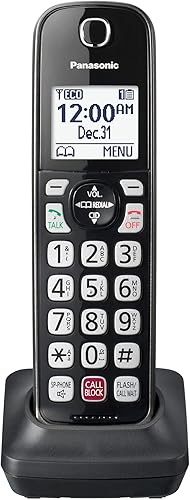 Miniatura 13 de Panasonic KX-TGD830M - Teléfono inalámbrico con contestador automático, bloqueo de llamadas avanzado, identificación de llamadas bilingüe y pantalla