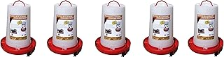 Farm Innovators Model HPF-100 All-Seasons Heated Plastic Poultry Fountain, 3 Gallon, 100-Watt (Pack of 5)