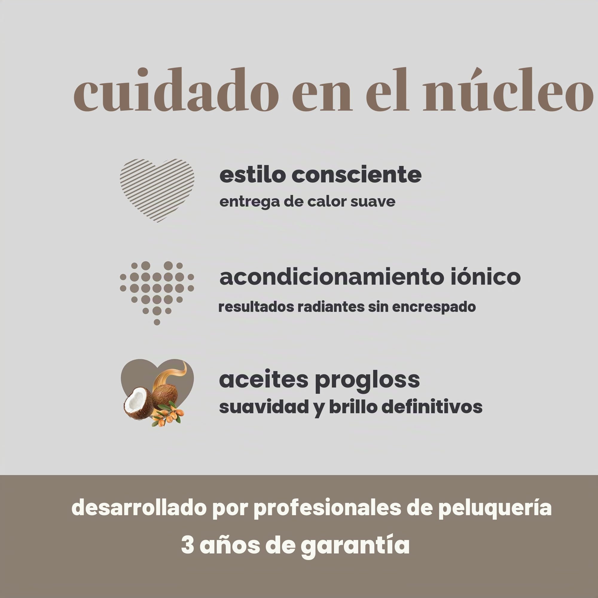 REVAMP Steam Care Plancha de Pelo de Vapor Cerámica - Iónica | Placas Iónicas, Alisado Profesional, sin Frizz, Cabello Hidratado, Calentamiento Rápido