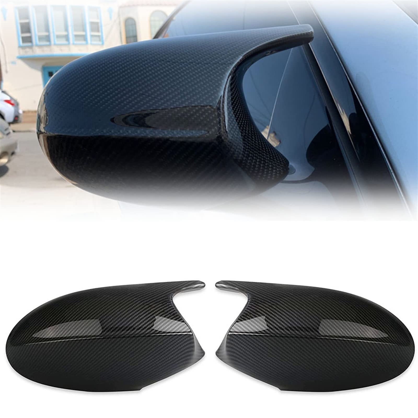 Coques de rétroviseur en carbone pour BMW E90 : l'élégance sport premium