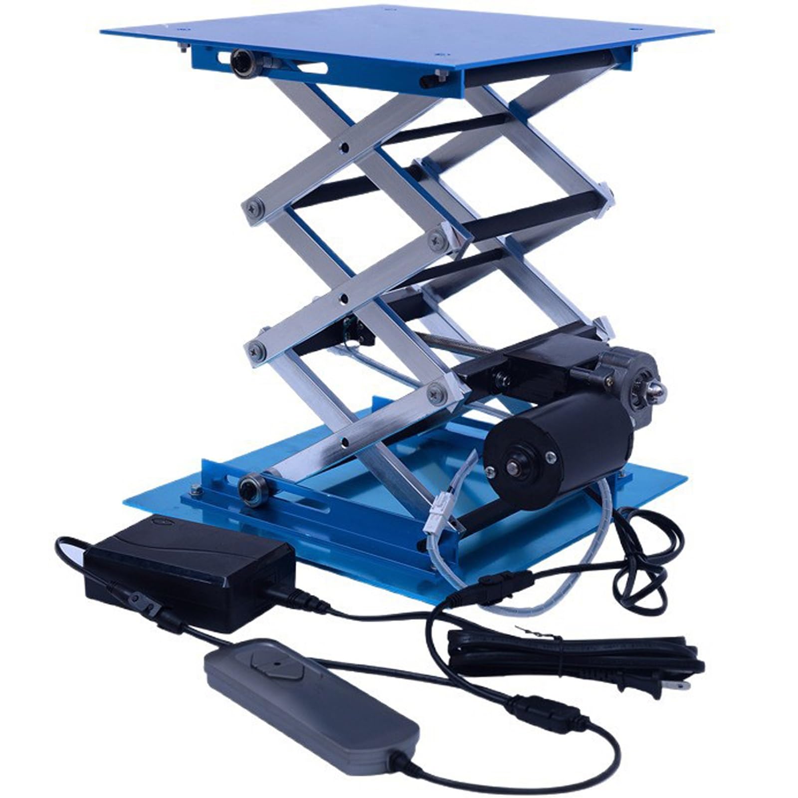 Support de laboratoire électrique robuste en oxyde d'aluminium de grande taille 250 mm