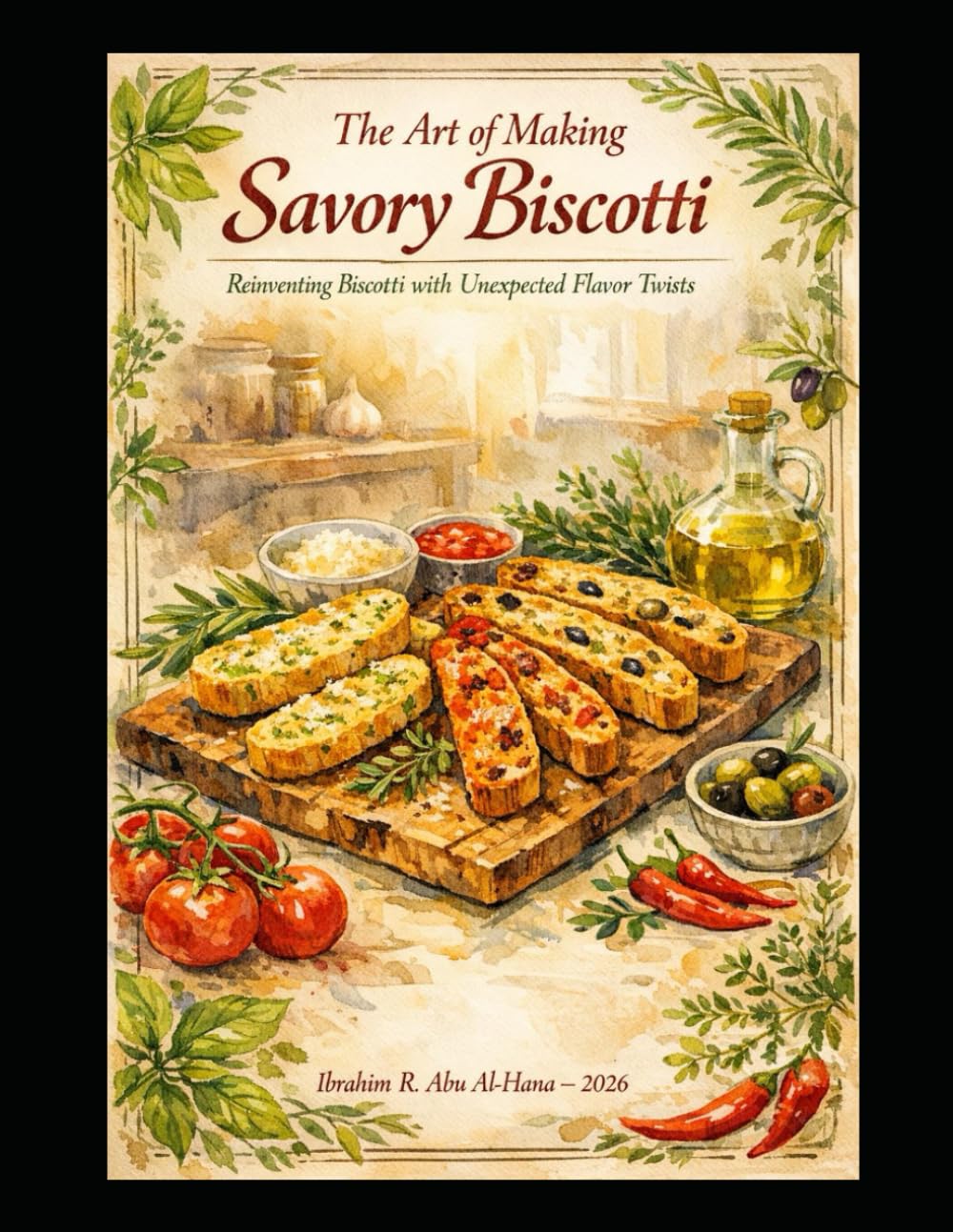 The Art of Making Savory Biscotti: Reinventing Biscotti with unexpected Flavor Twists