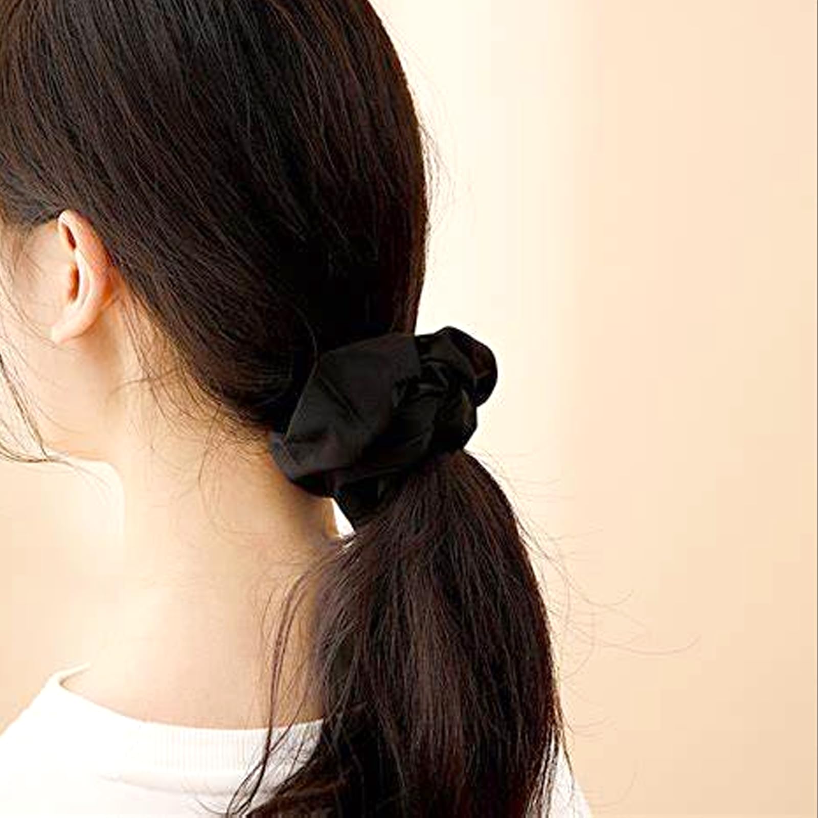 Penubuy 8 Packs/24Pcs Bridesmaid Silk Hair Scrunchies Set - Image 4