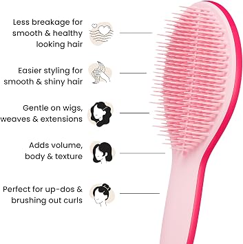 Tangle Teezer The Ultimate Styler Bright Pink Saç Fırçası-Tarak