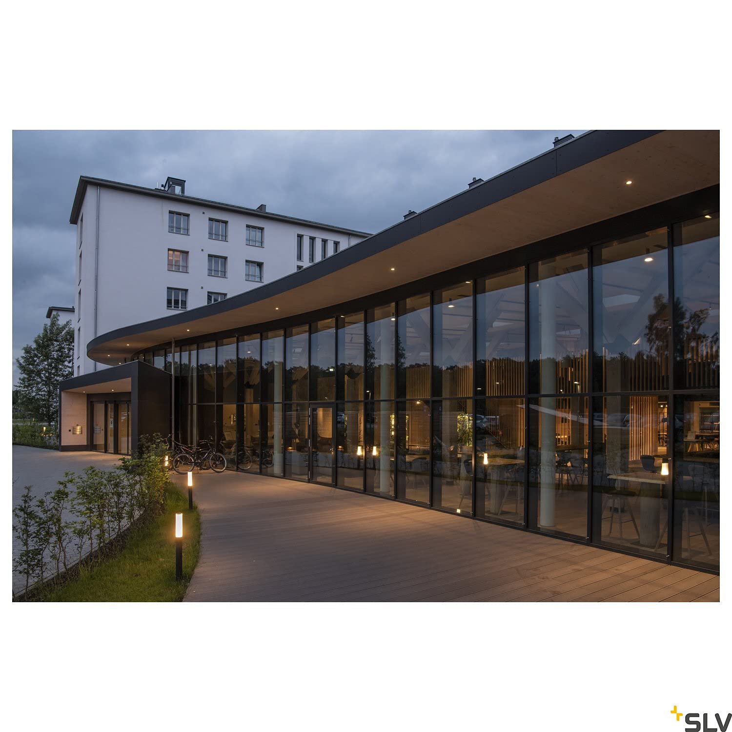 SLV luminaria empotrable de techo PATTA-I/Foco led, luz de inundación, proyector de techo, iluminación de interior / IP20/IP65 1800-3000K 7,3 W 440lm aluminio regulable 38 grados