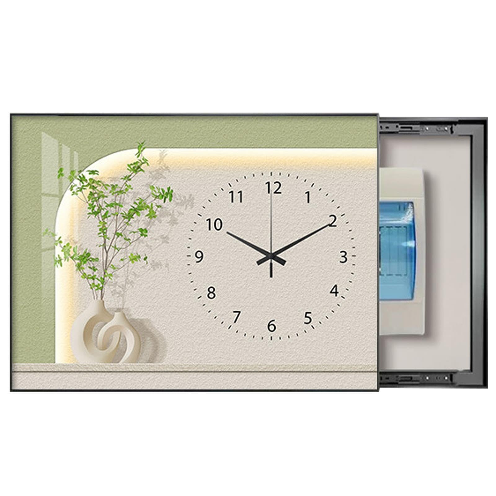 Tapa para Cuadro Electrico con Reloj, Tapa Cuadro Electrico Decorativo