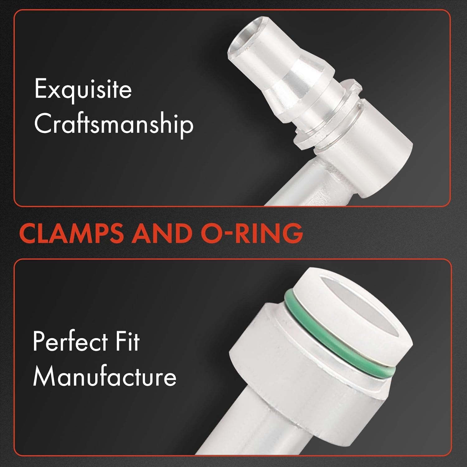 A-Premium A/C Suction Line Hose Assembly Compatible with Mercedes-Benz E500 2003-2006, E55 AMG 2004-2006, CLS500 CLS55 AMG 2006, 5.0L 5.4L 5.5L, Compressor to Evap