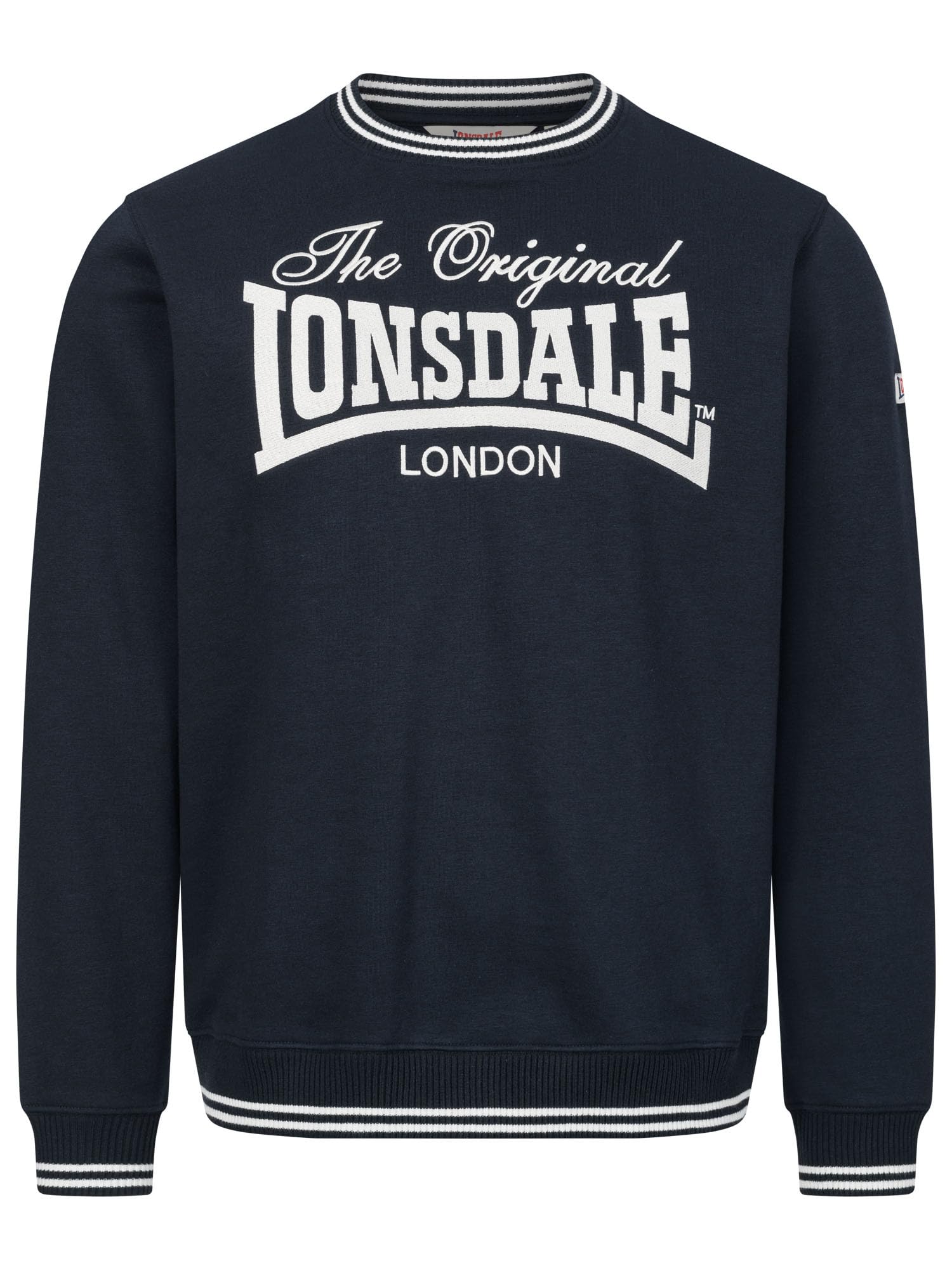 Lonsdale Herren Rundhals Sweatshirt Normale Passform Clifton