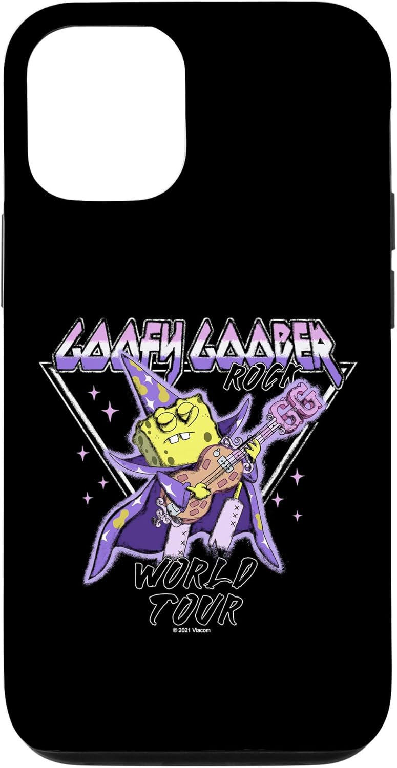 iPhone 12/12 Pro SpongeBob SquarePants Goofy Goober Rock World Tour Case
