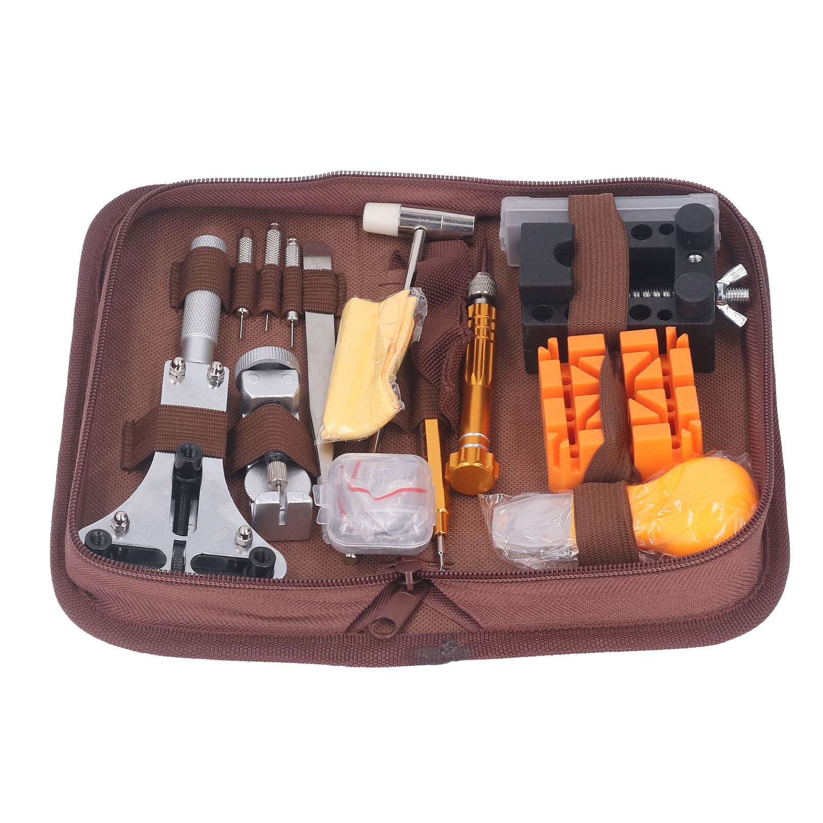 Kit de destornilladores para reparación de relojes 149 en 1, herramienta de reemplazo de batería, removedor de eslabones de banda, abridor trasero